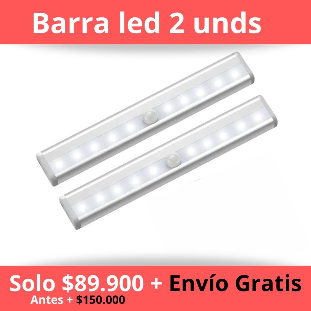 Luz LED inalambrica 2 Unds - Teleproductos