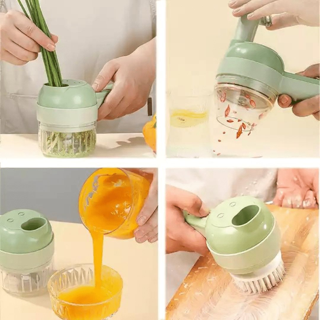 Picador 4 en 1 Kitchen Tools + Libro de cocina PDF - Teleproductos