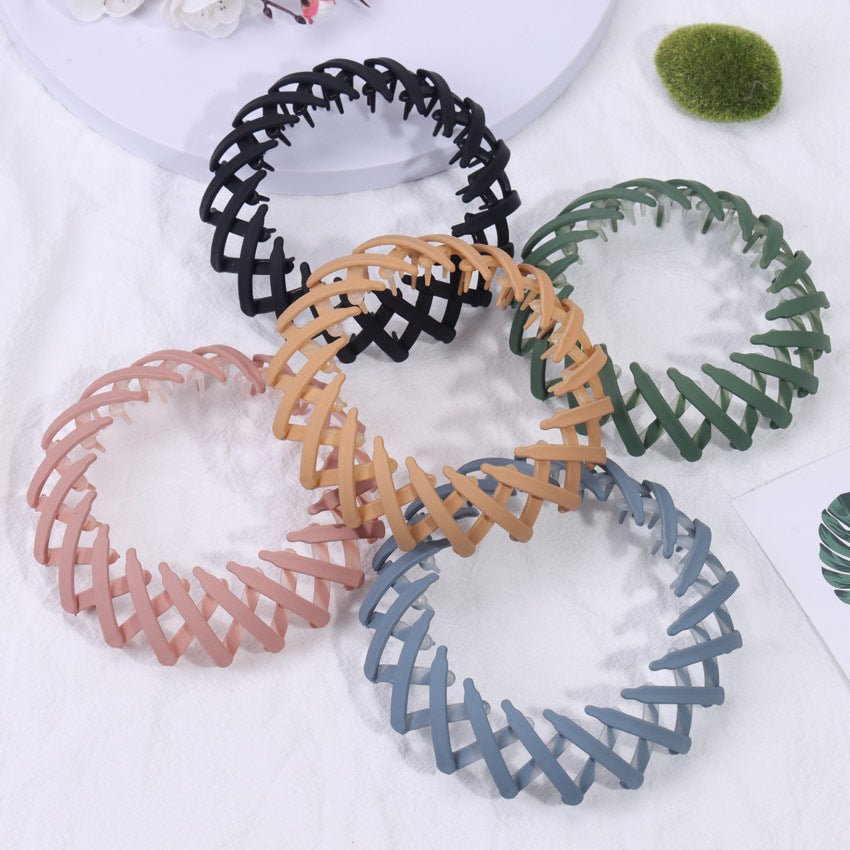 Pinza para cabello tipo nido de ave (3 - 6 Unidades) - Teleproductos