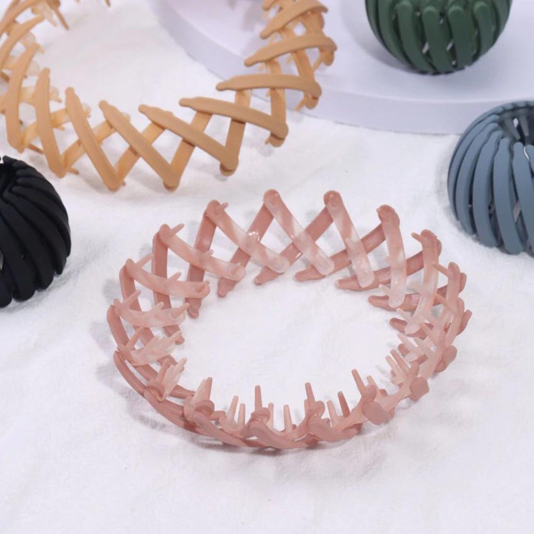 Pinza para cabello tipo nido de ave (3 - 6 Unidades) - Teleproductos