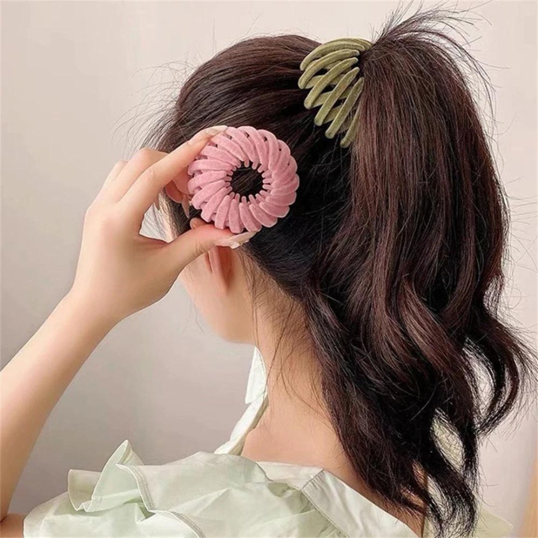 Pinza para cabello tipo nido de ave (3 - 6 Unidades) - Teleproductos